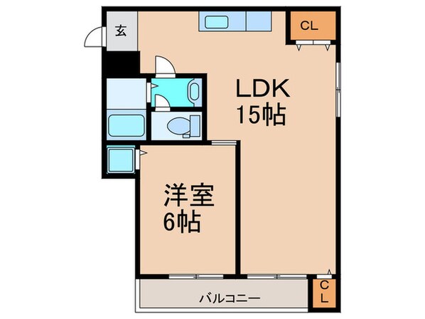 シティパル姫島の物件間取画像